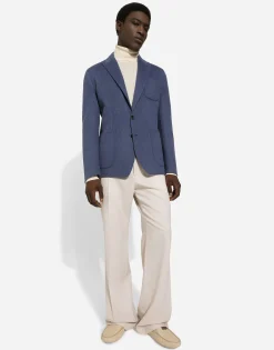 Single-breasted wool Portofino-fit jacket