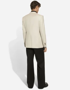 Single-breasted wool Sicilia-fit jacket