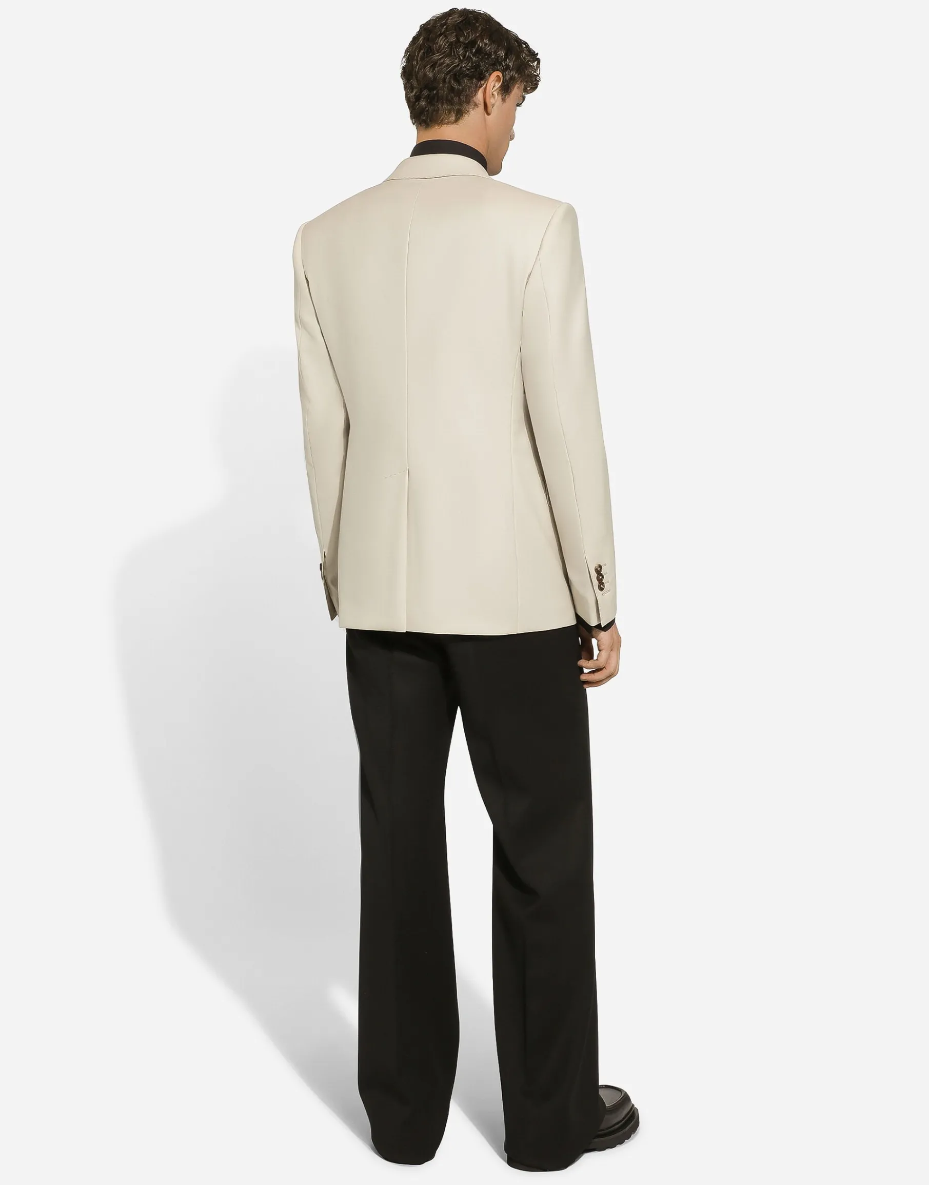 Single-breasted wool Sicilia-fit jacket
