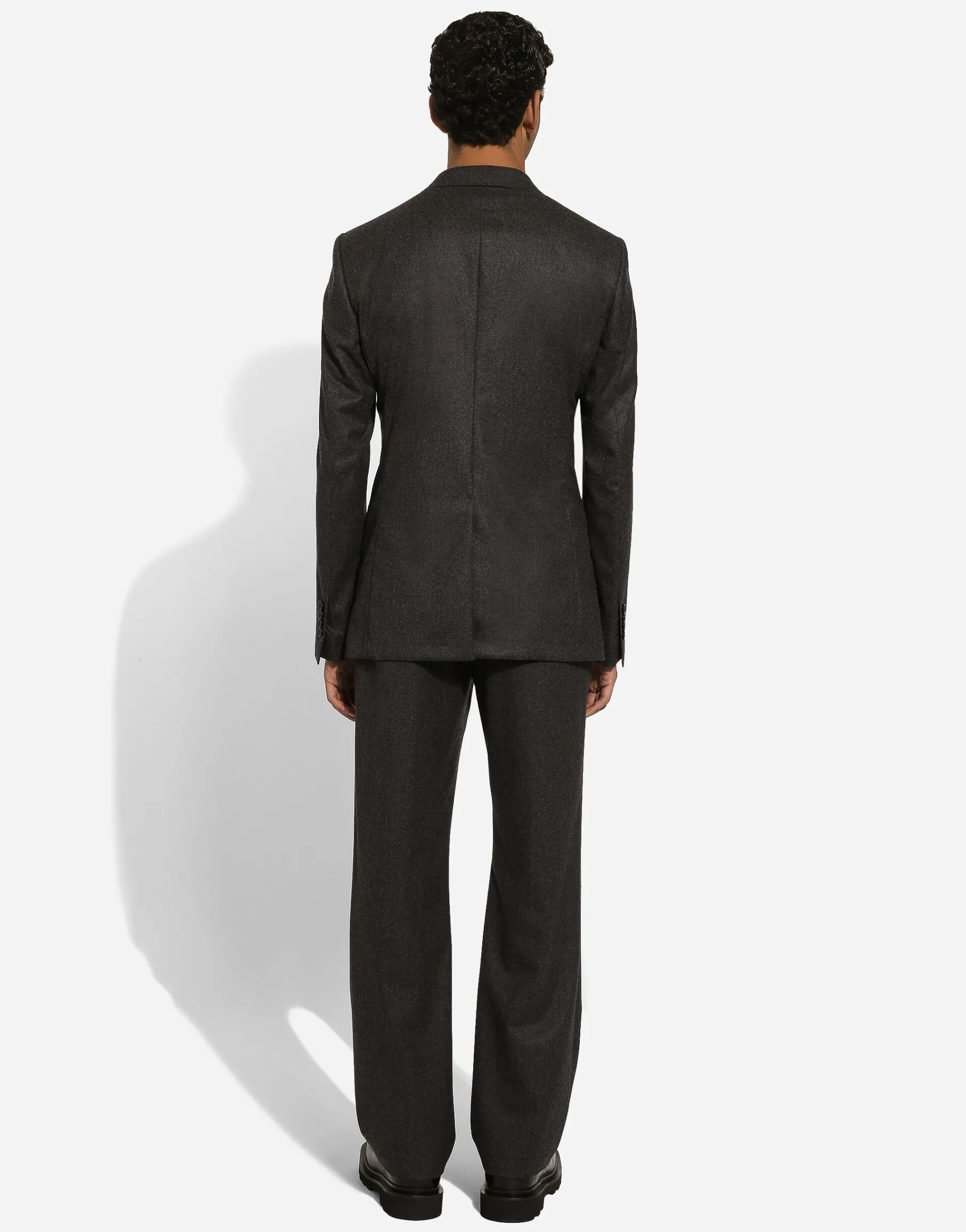 Single-breasted wool Taormina-fit jacket