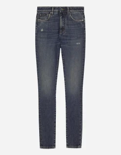 Skinny cotton denim Audrey jeans