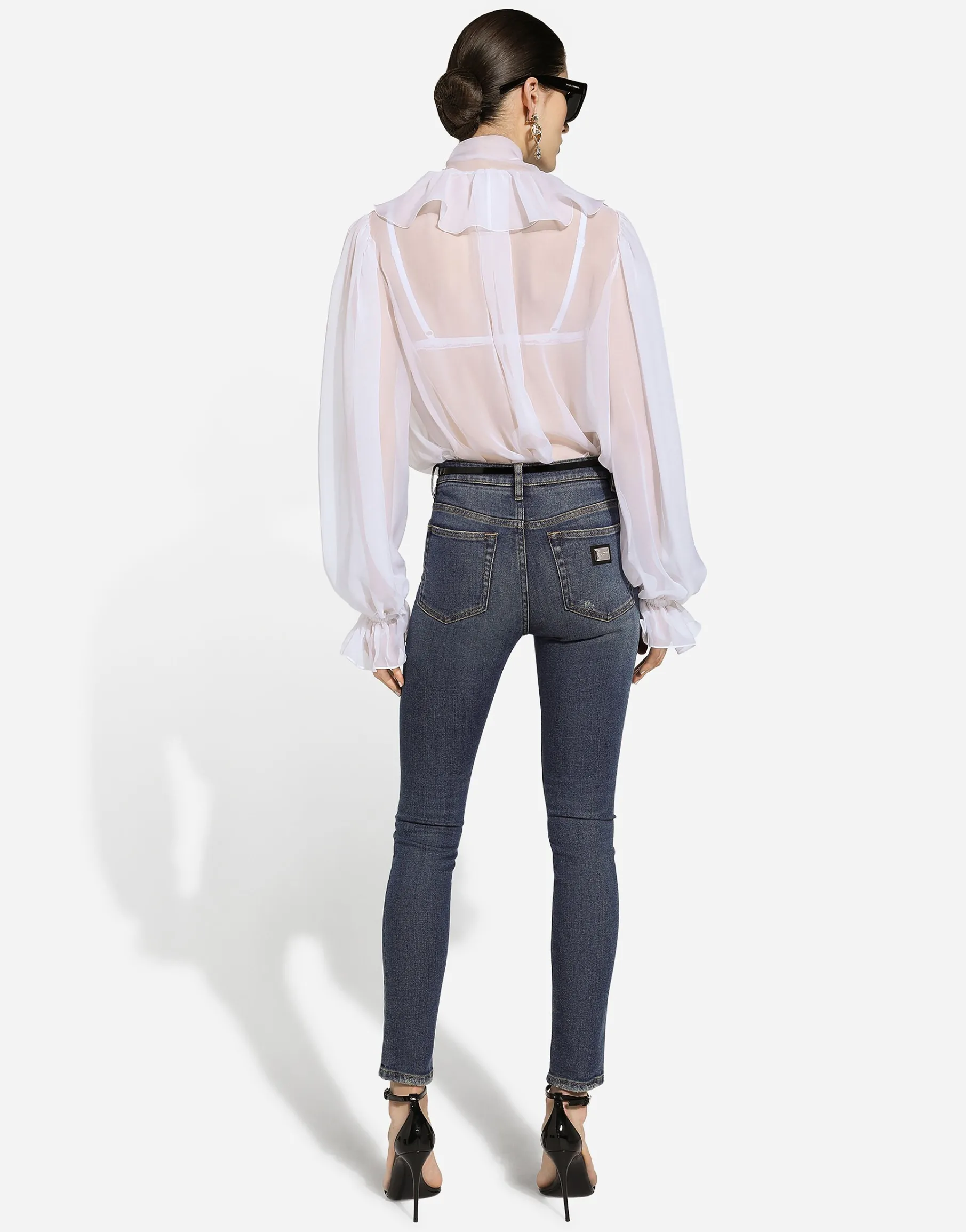 Skinny cotton denim Audrey jeans