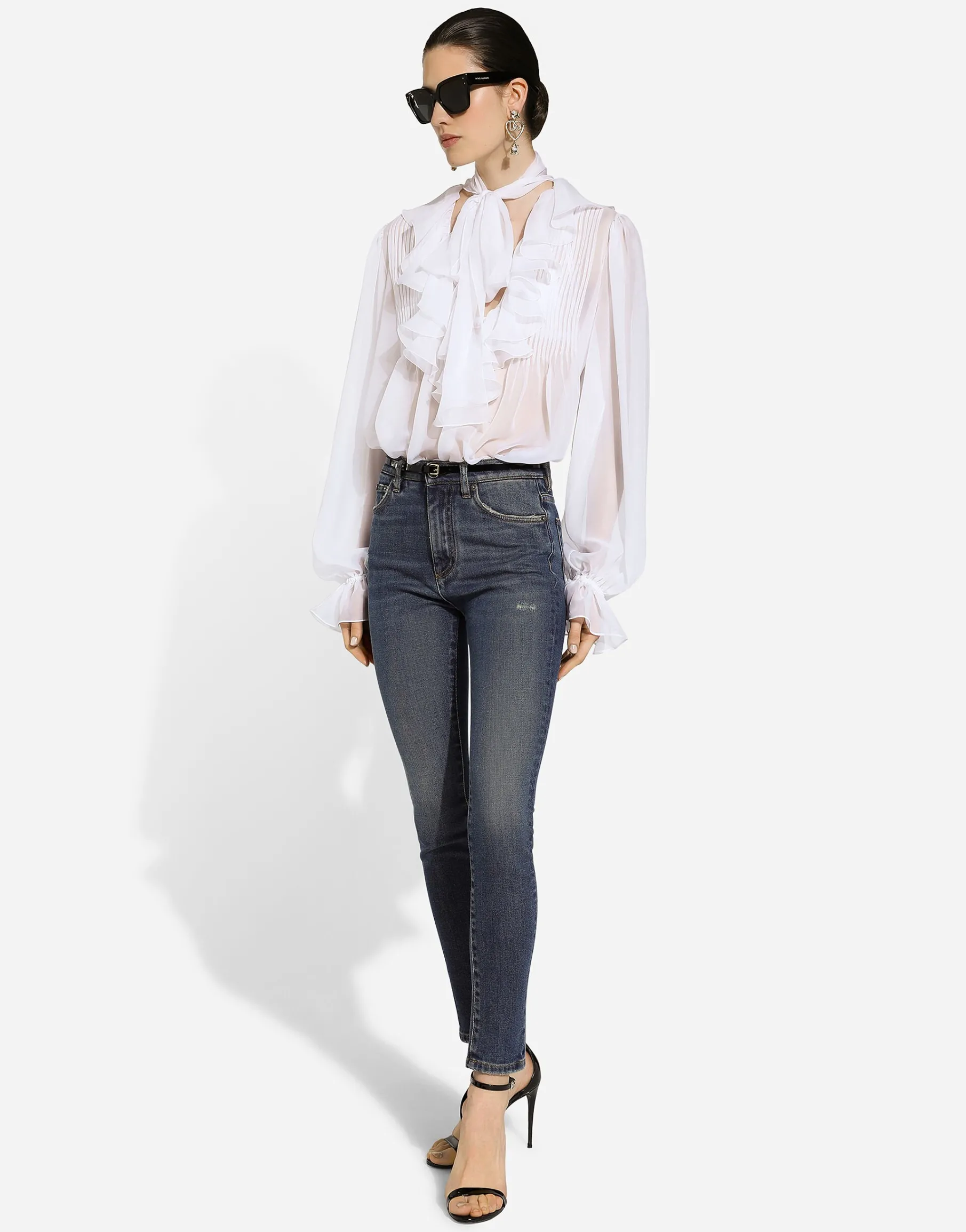 Skinny cotton denim Audrey jeans