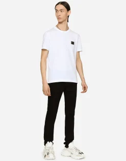 Skinny washed stretch jeans