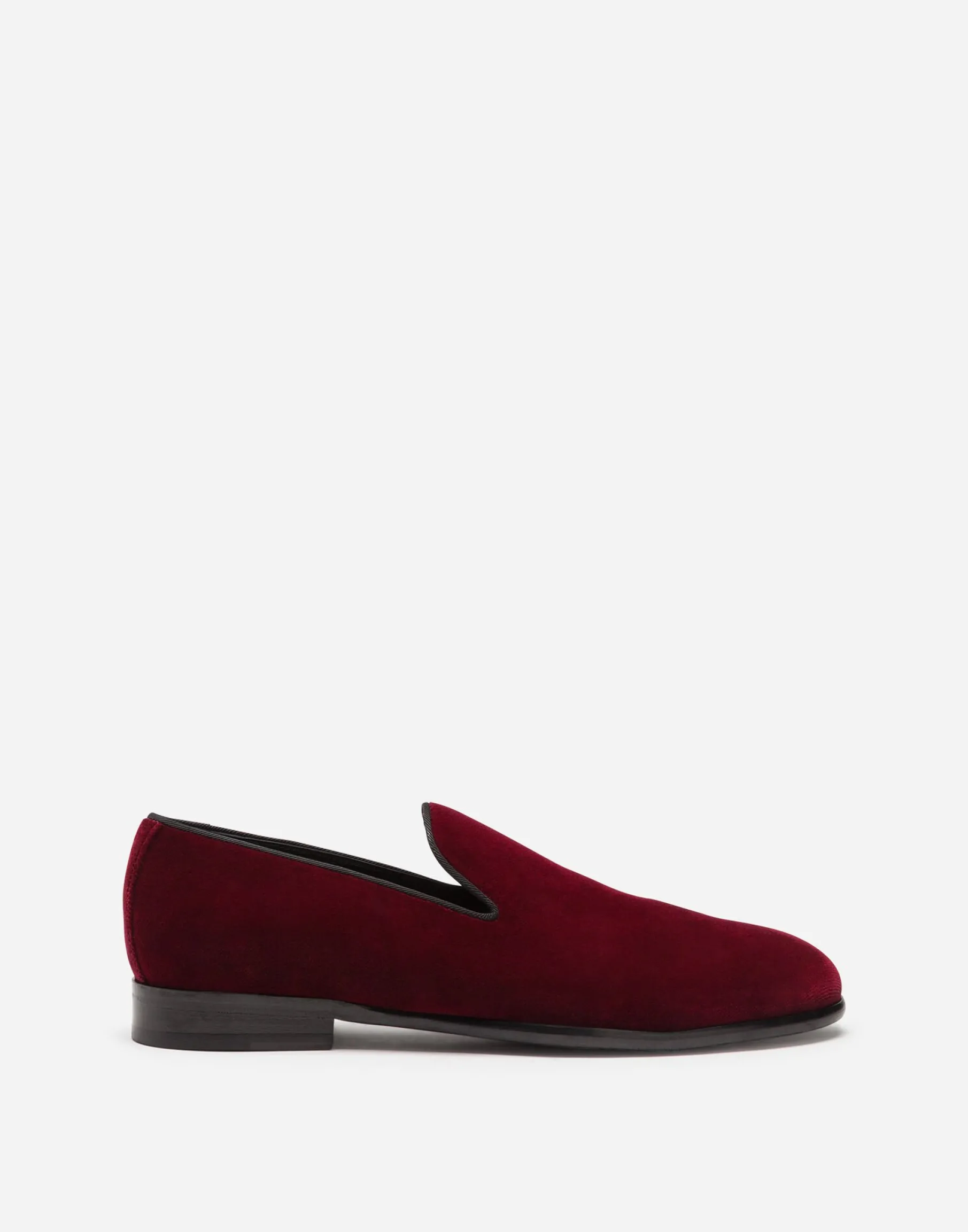 Slippers in velvet