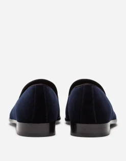 Slippers in velvet