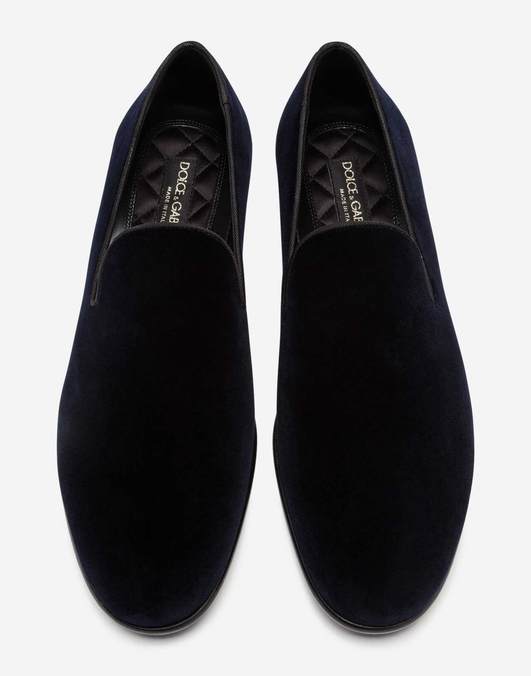 Slippers in velvet