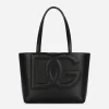 Small calfskin DG Logo Bag shopper