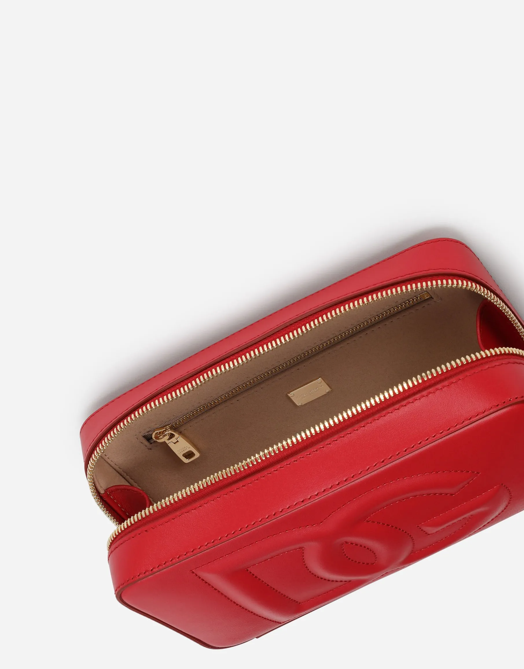 Small calfskin DG Logo camera bag