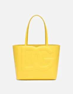 Small calfskin DG Logo shopper