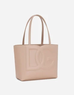 Small calfskin DG Logo shopper