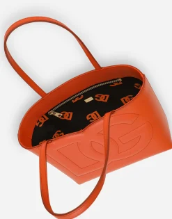 Small calfskin DG Logo shopper