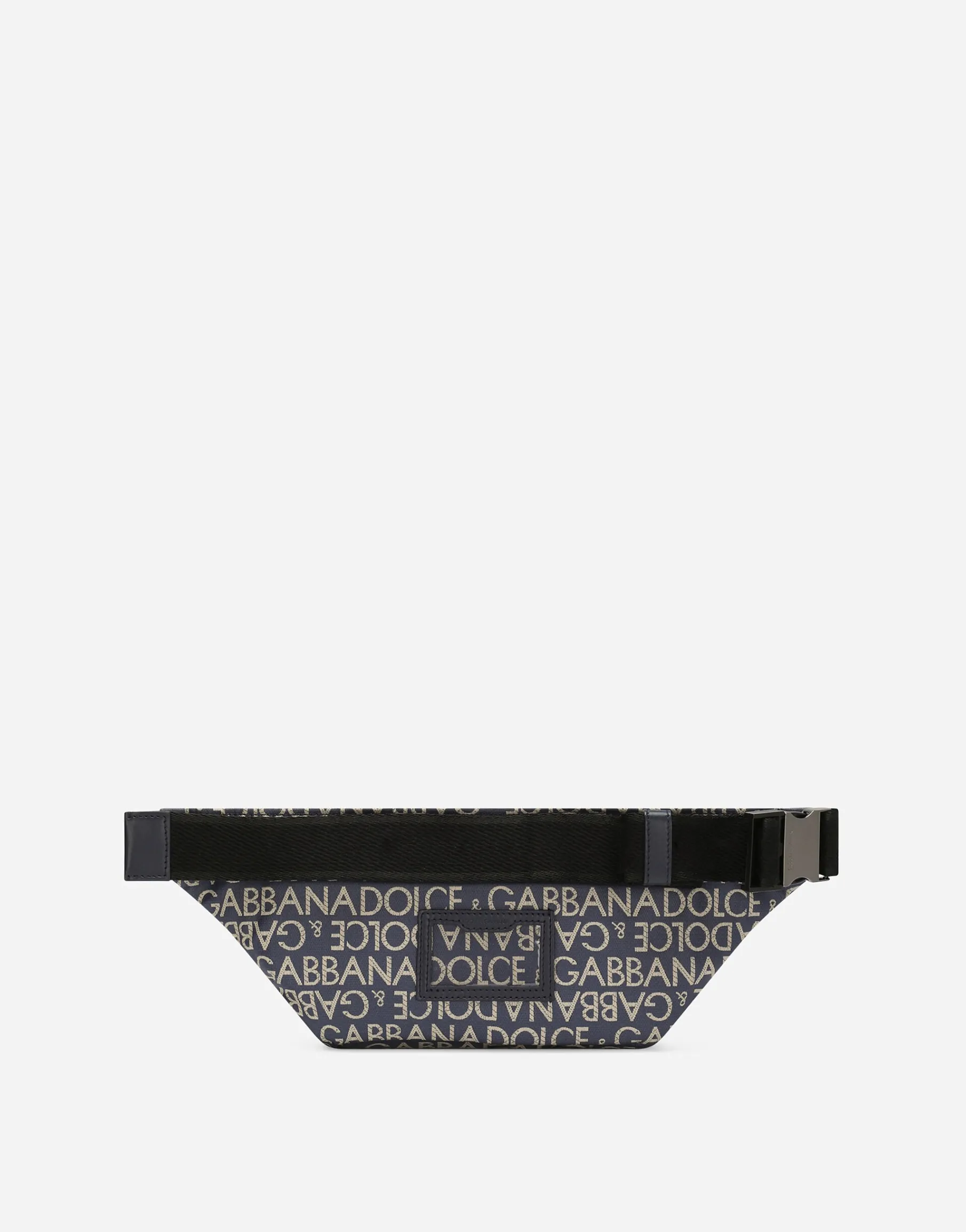 Small coated jacquard belt bag