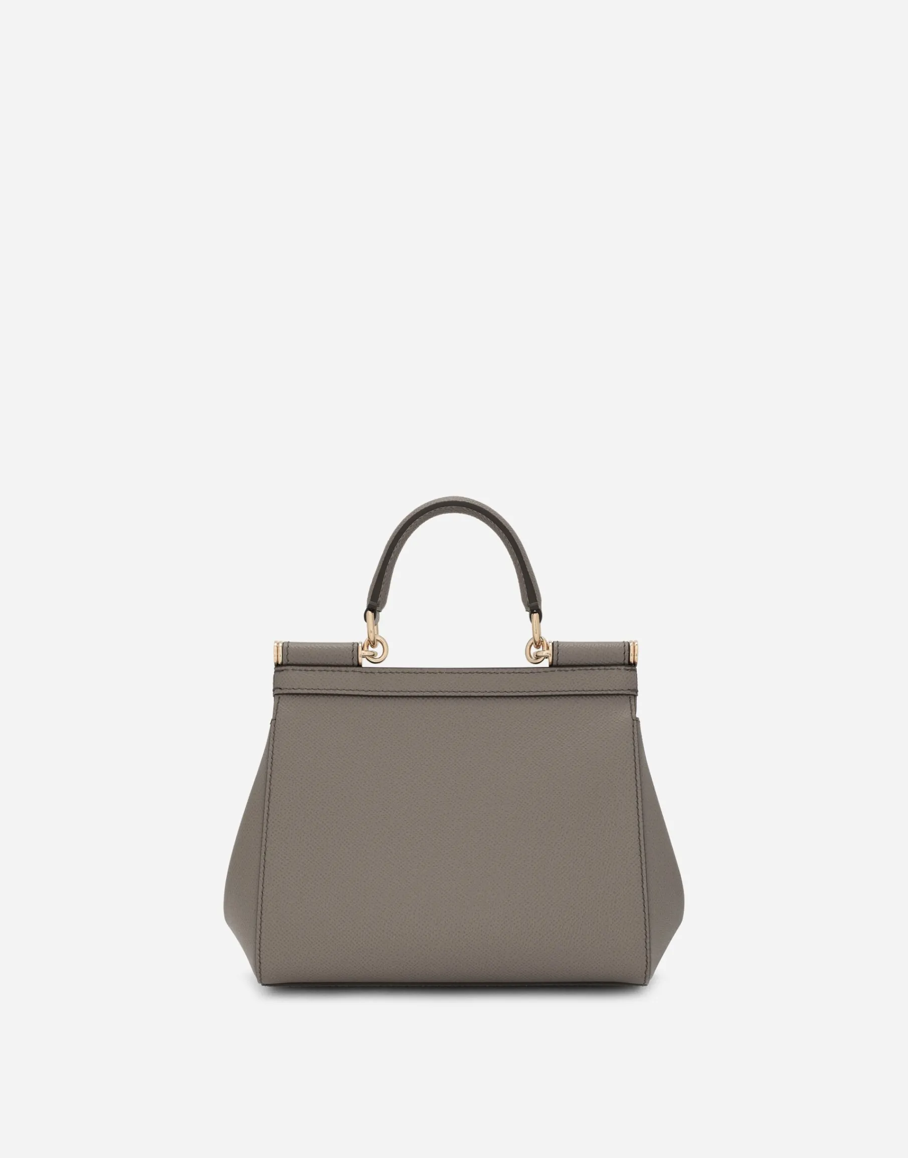 Small dauphine leather Sicily bag