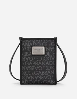 Small printed jacquard shopper