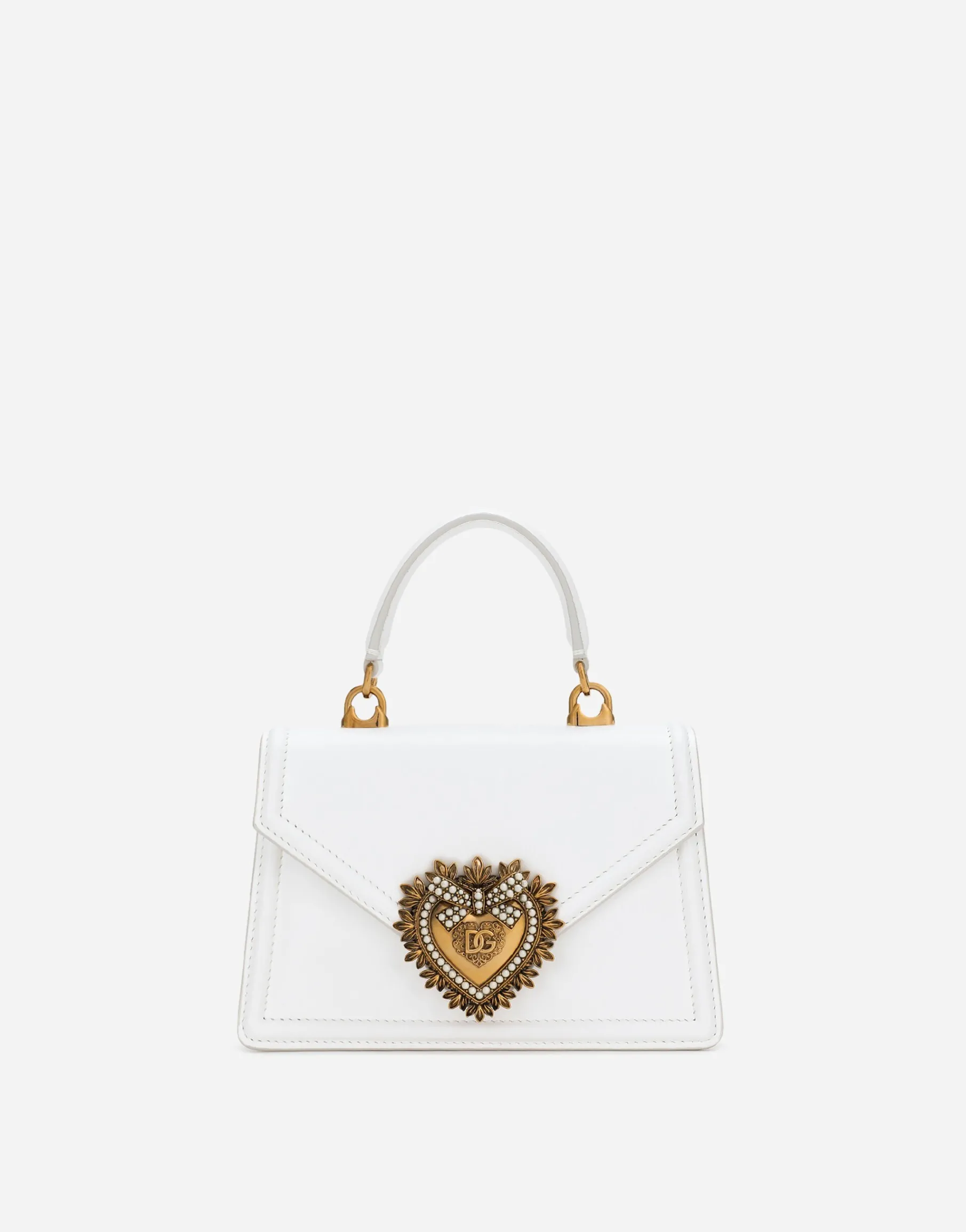Small smooth calfskin Devotion bag