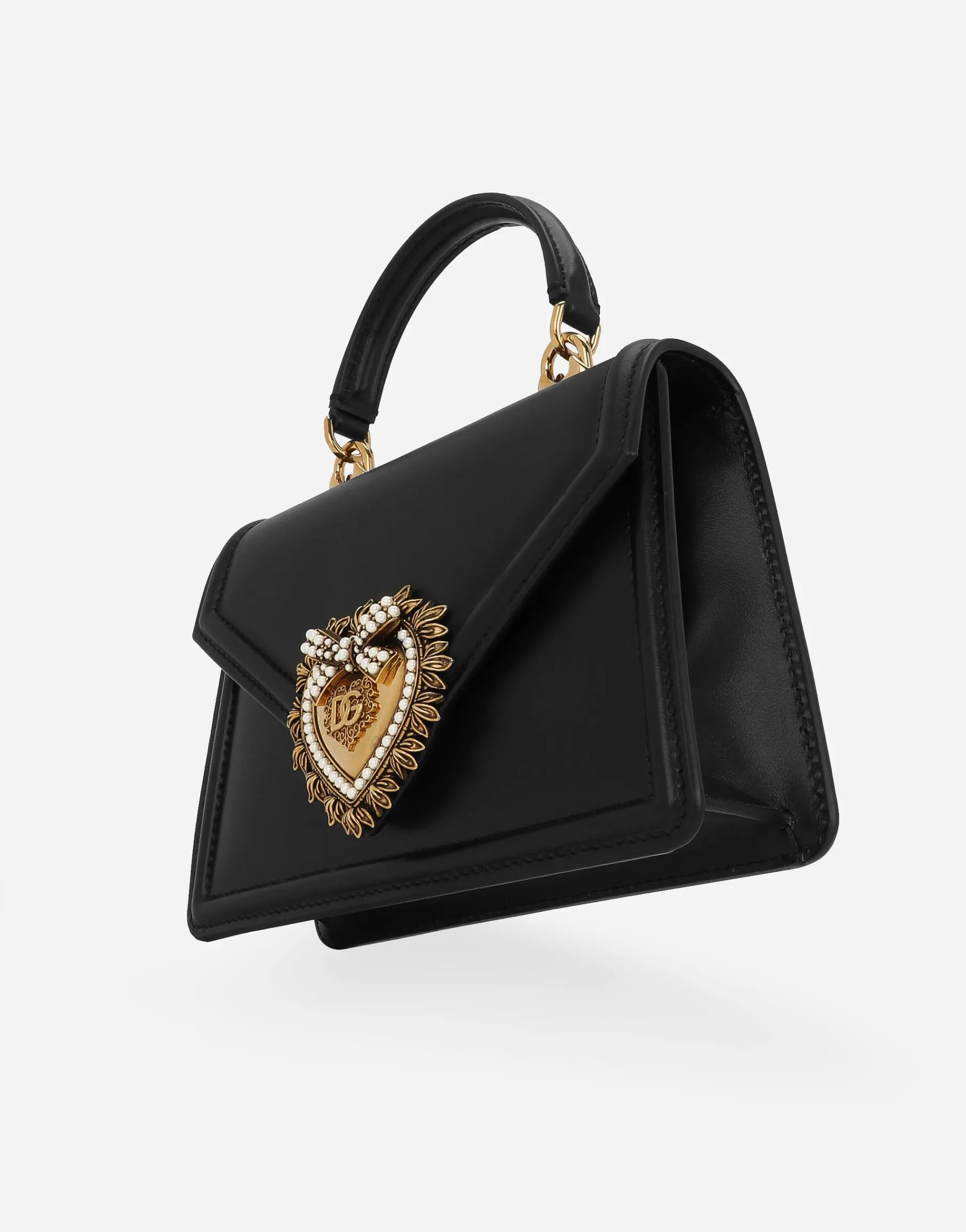 Small smooth calfskin Devotion bag
