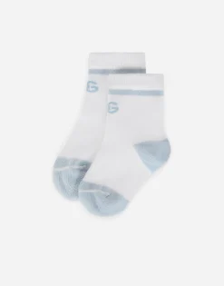 Socks with jacquard DG logo