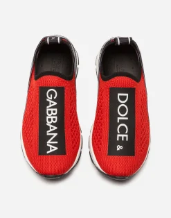 Sorrento slip-on sneakers with logo tape