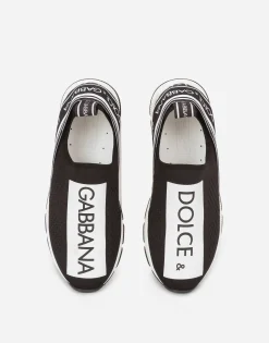 Sorrento slip-on sneakers with logo tape