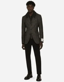 Stretch corduroy pants
