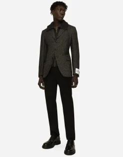 Stretch corduroy pants