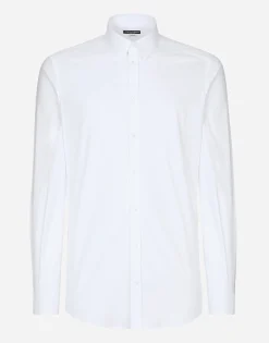 Stretch cotton Gold-fit shirt