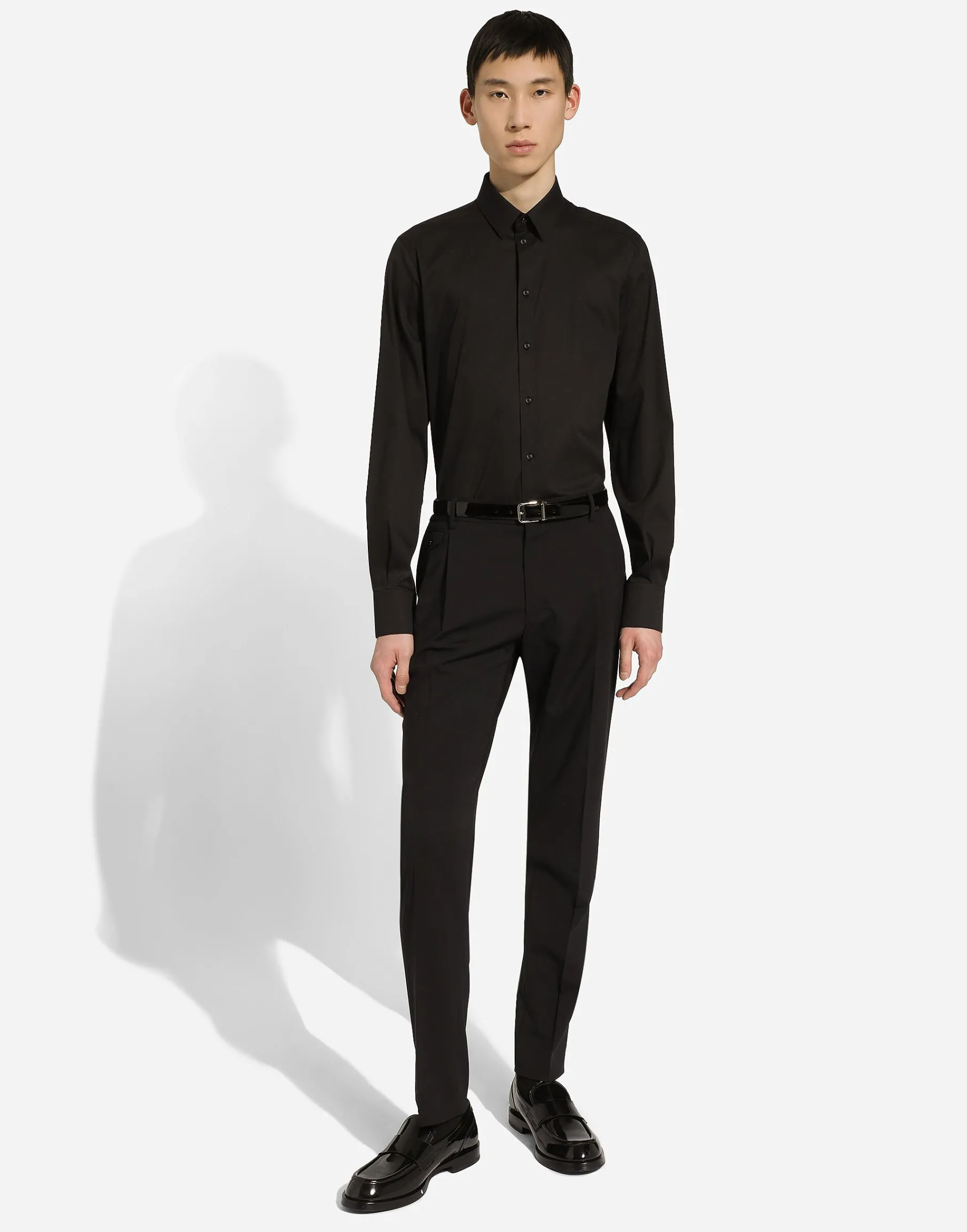 Stretch cotton Gold-fit shirt