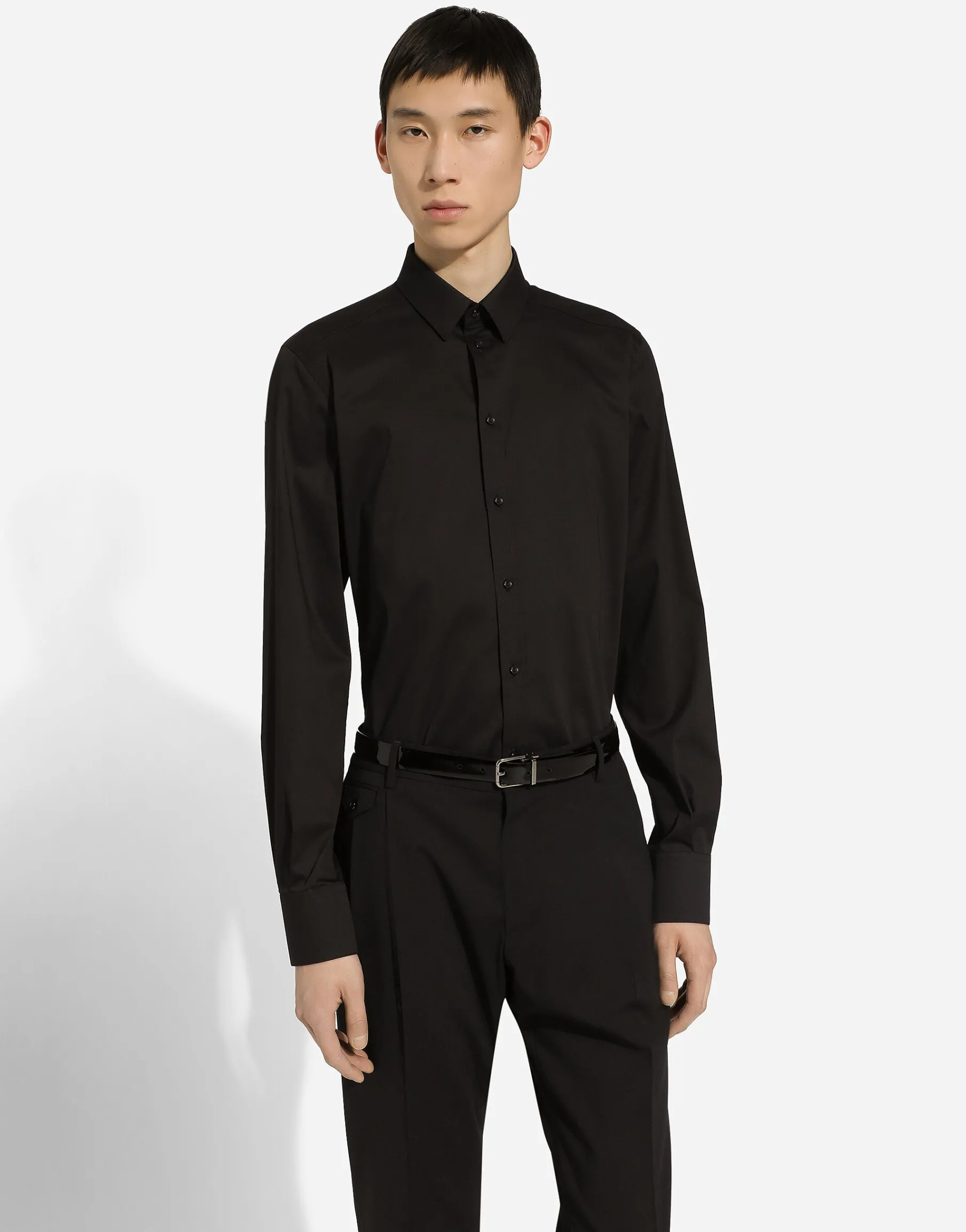 Stretch cotton Gold-fit shirt