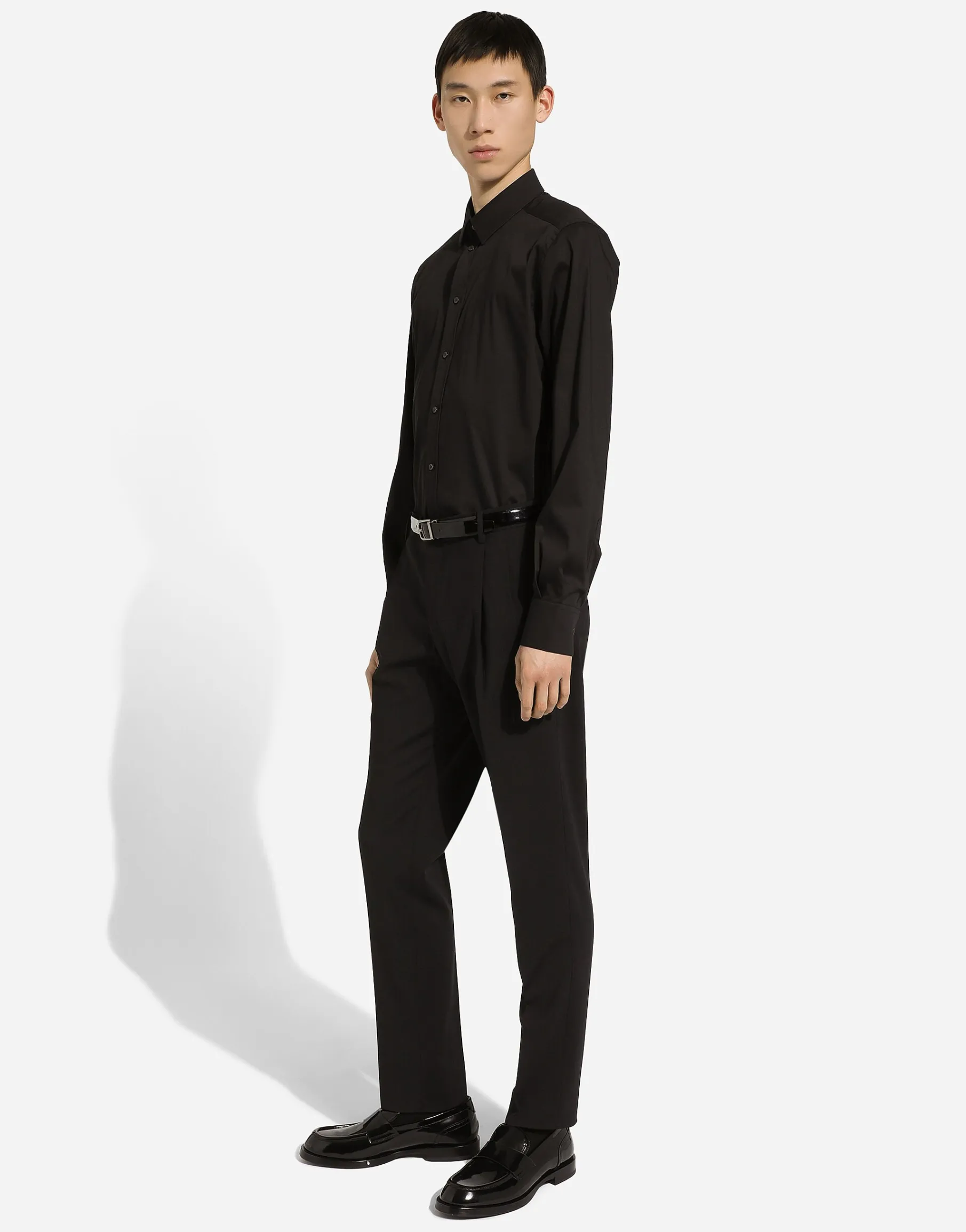 Stretch cotton Gold-fit shirt