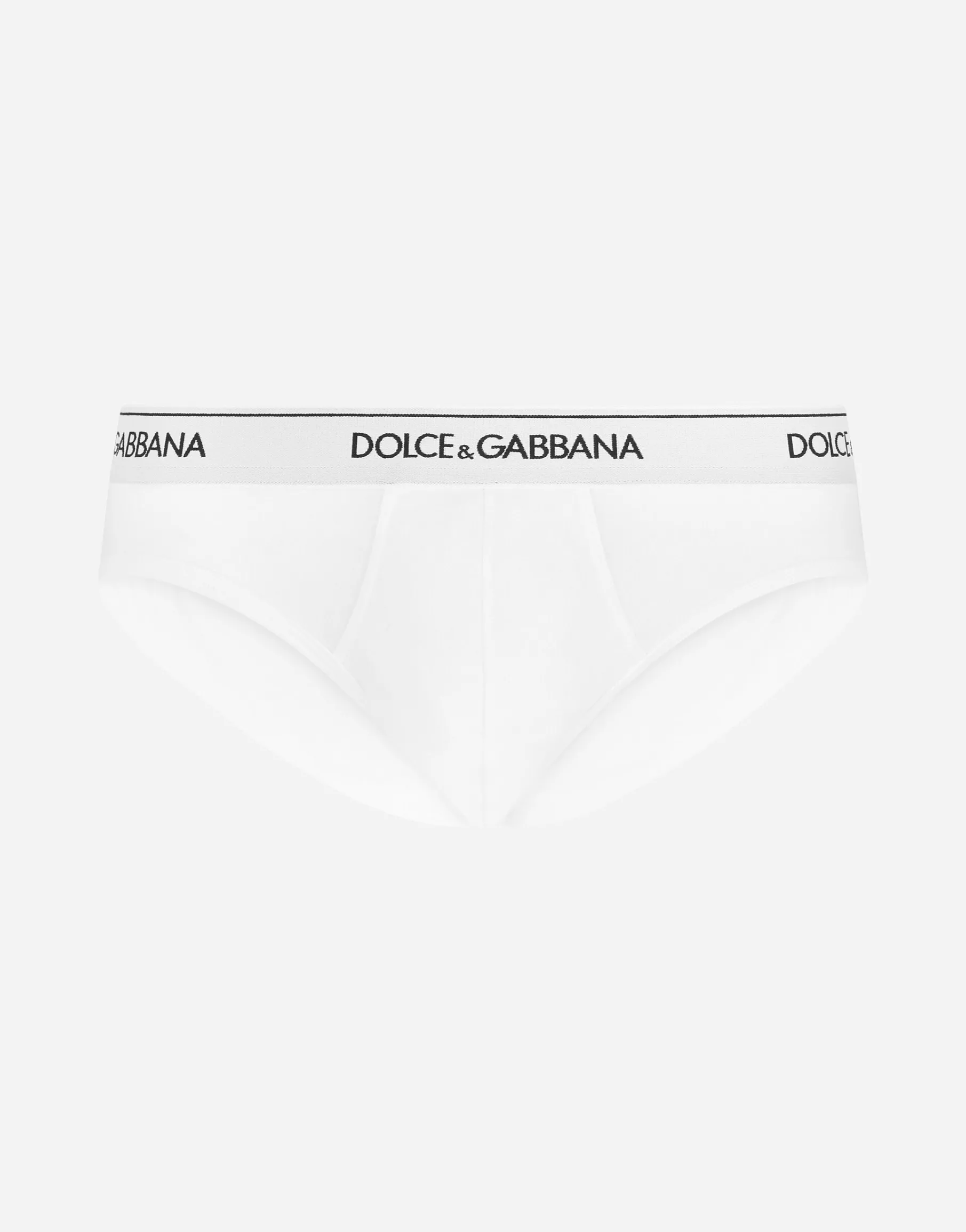 Stretch cotton mid-rise briefs two pack
