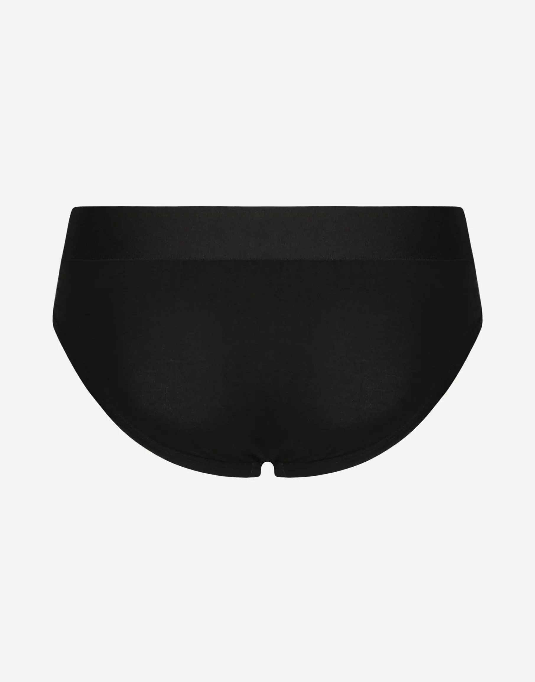 Stretch cotton mid-rise briefs