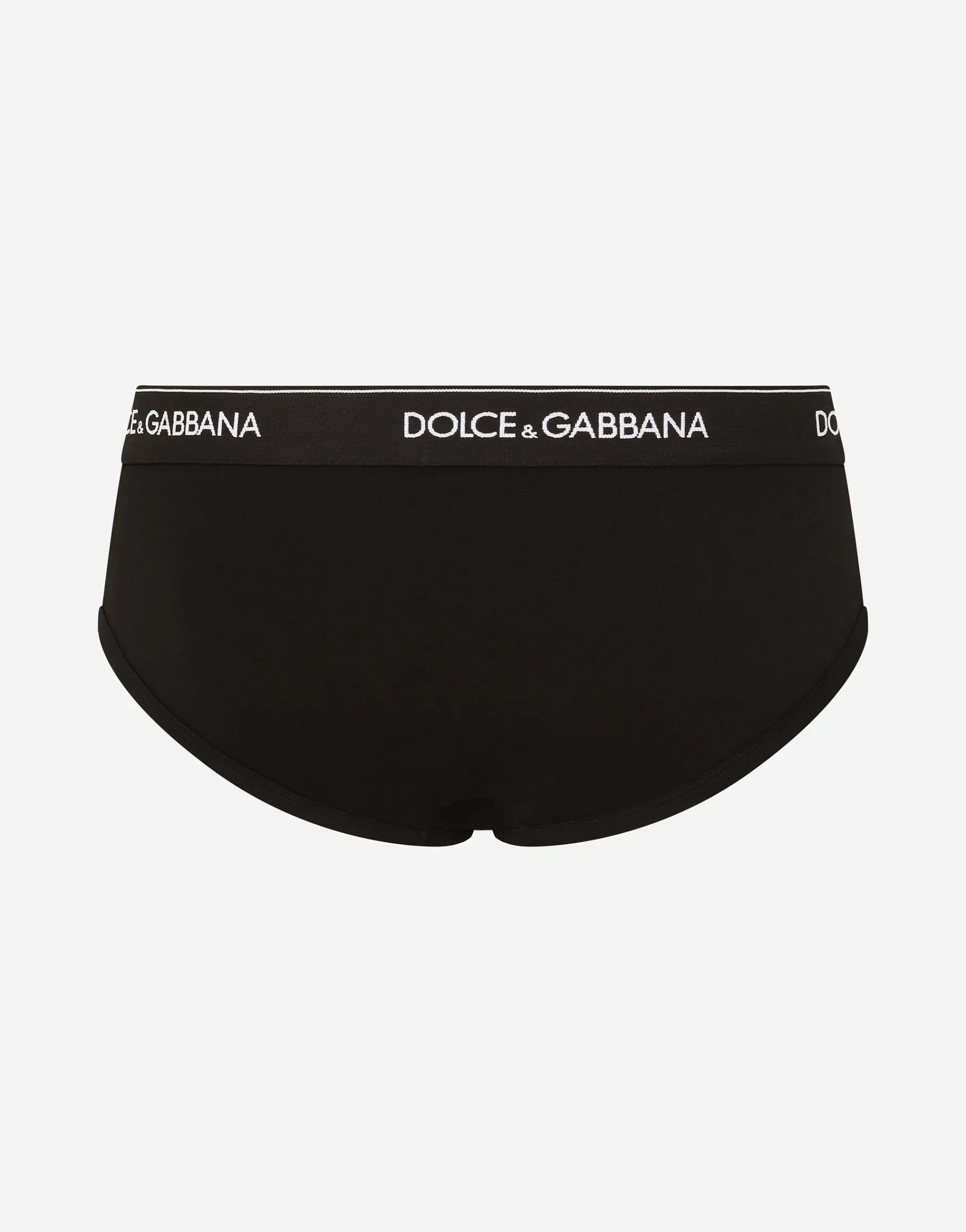 Stretch cotton mid-rise briefs two pack