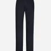 Stretch cotton pants