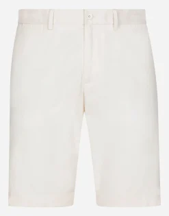 Stretch cotton shorts