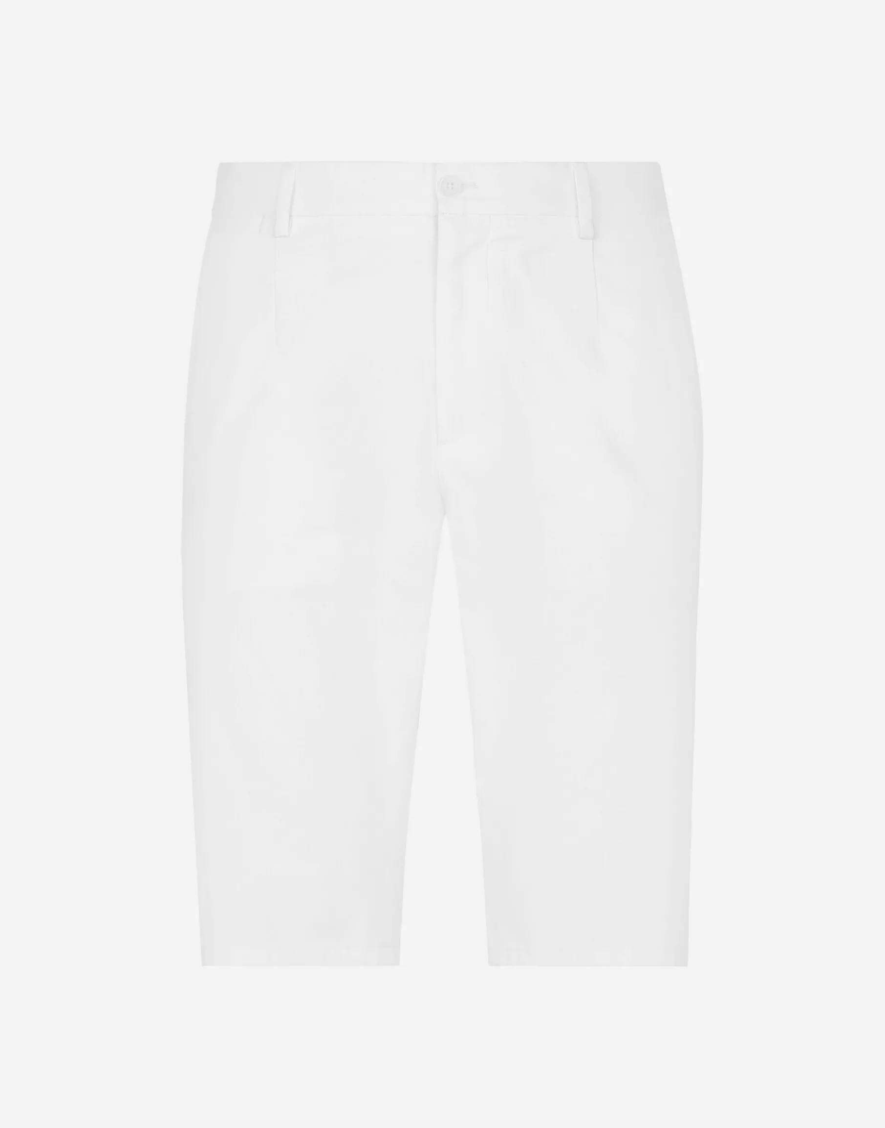 Stretch cotton shorts with DG patch