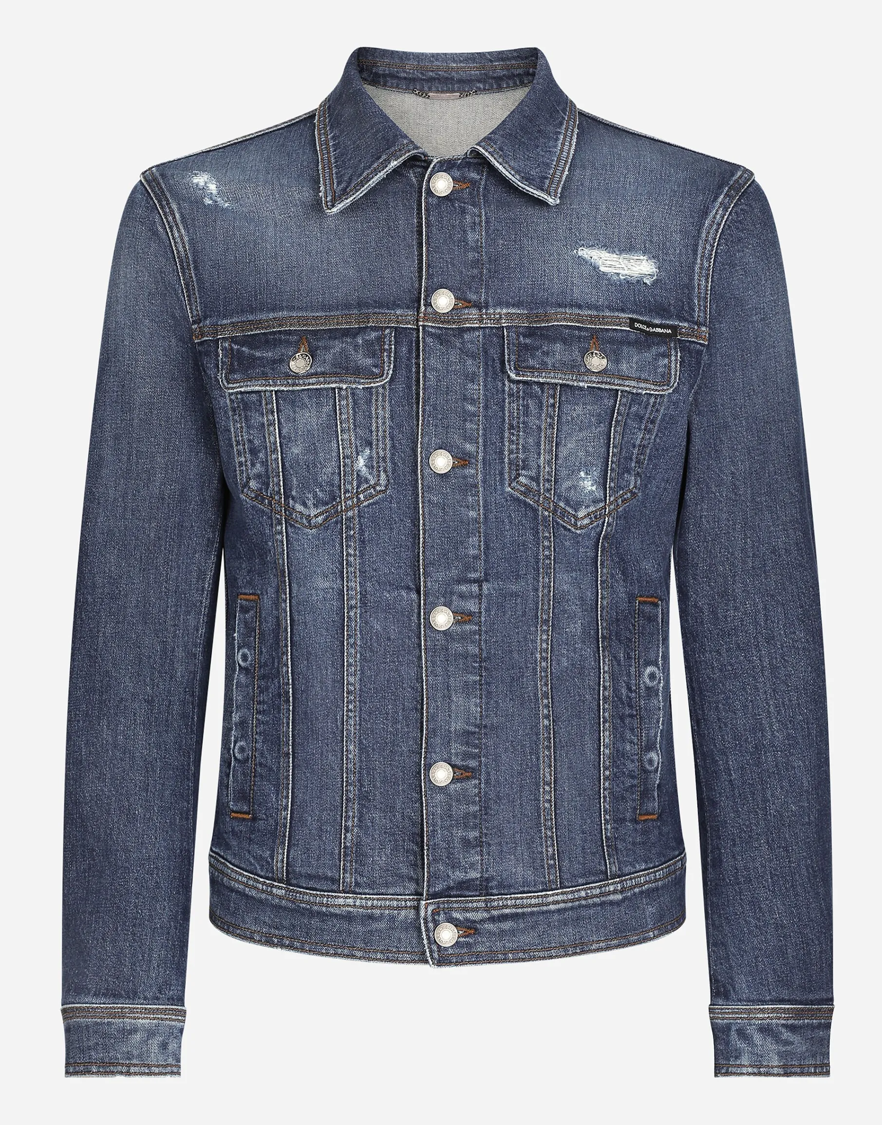 Stretch denim jacket