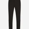 Stretch jersey pants