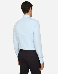 Stretch poplin Gold-fit shirt