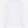 Stretch poplin shirt