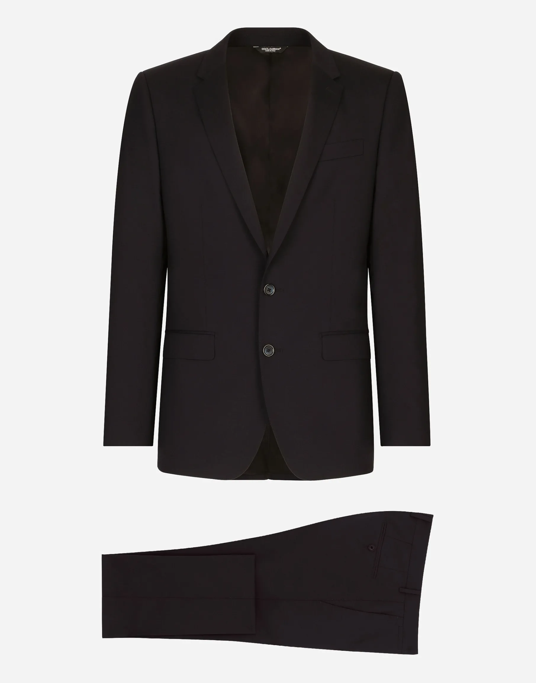 Stretch wool Martini-fit suit