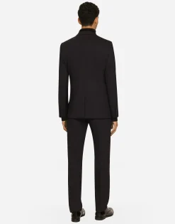 Stretch wool Martini-fit suit