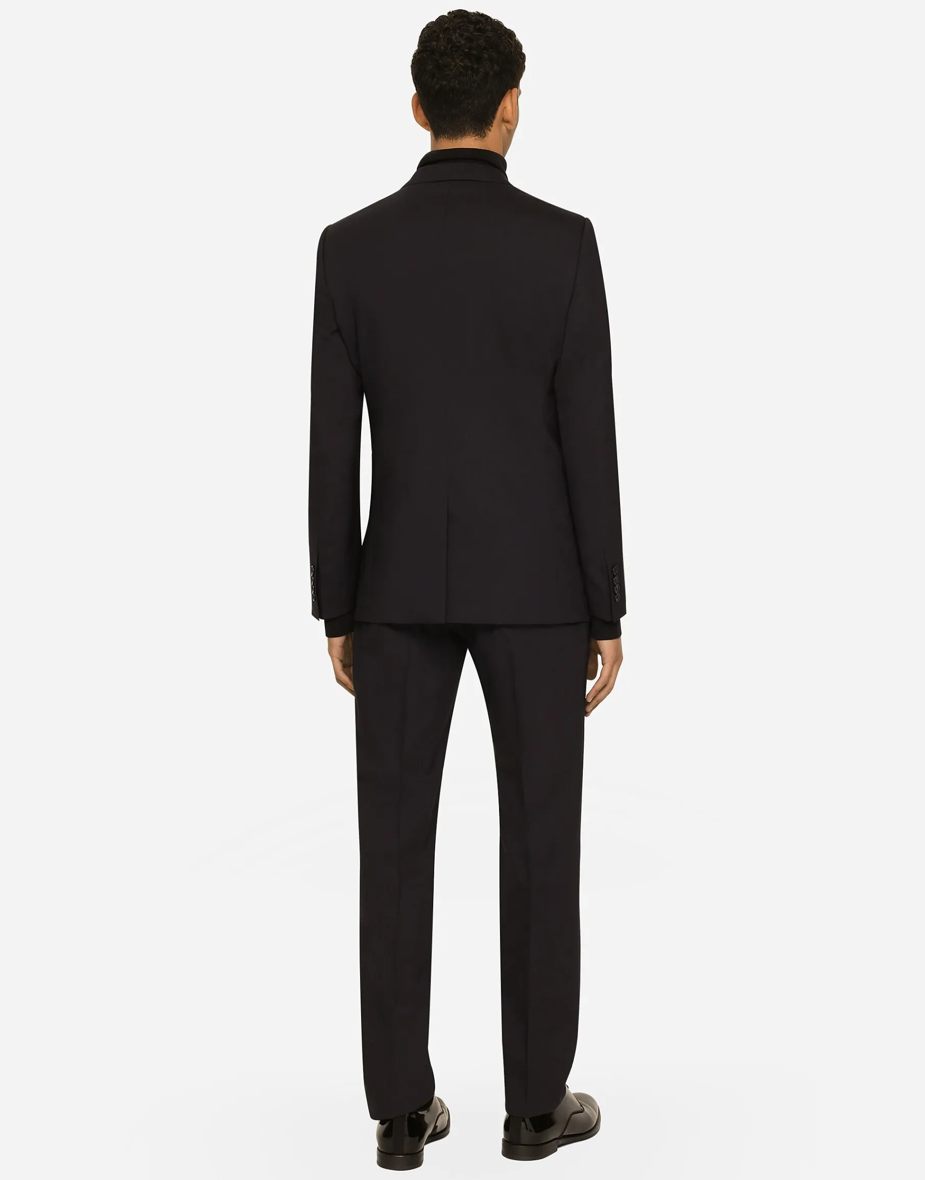 Stretch wool Martini-fit suit