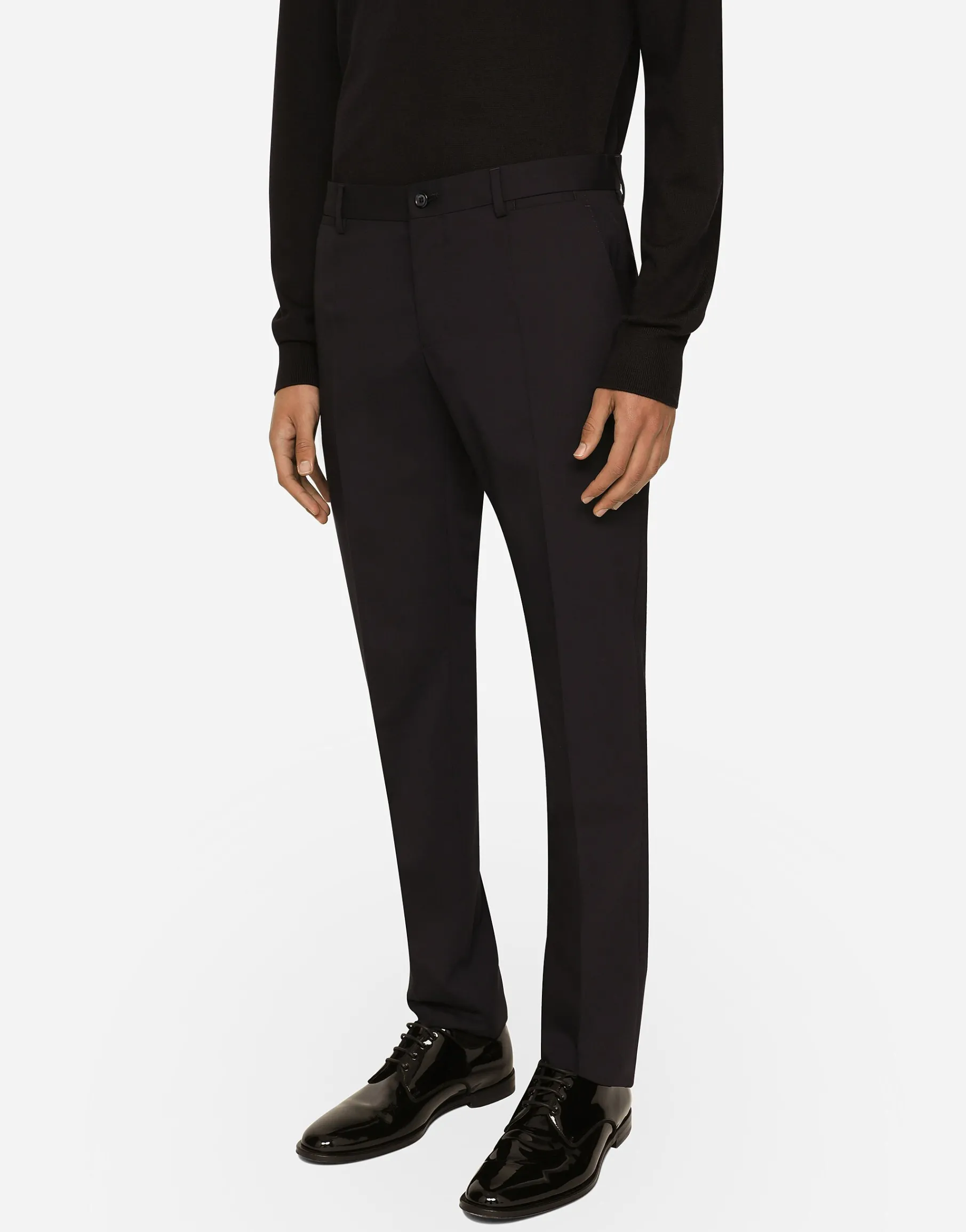 Stretch wool Martini-fit suit