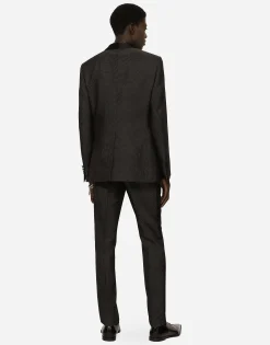 Stretch wool Martini-fit tuxedo suit