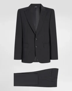 Stretch wool Sicilia-fit suit