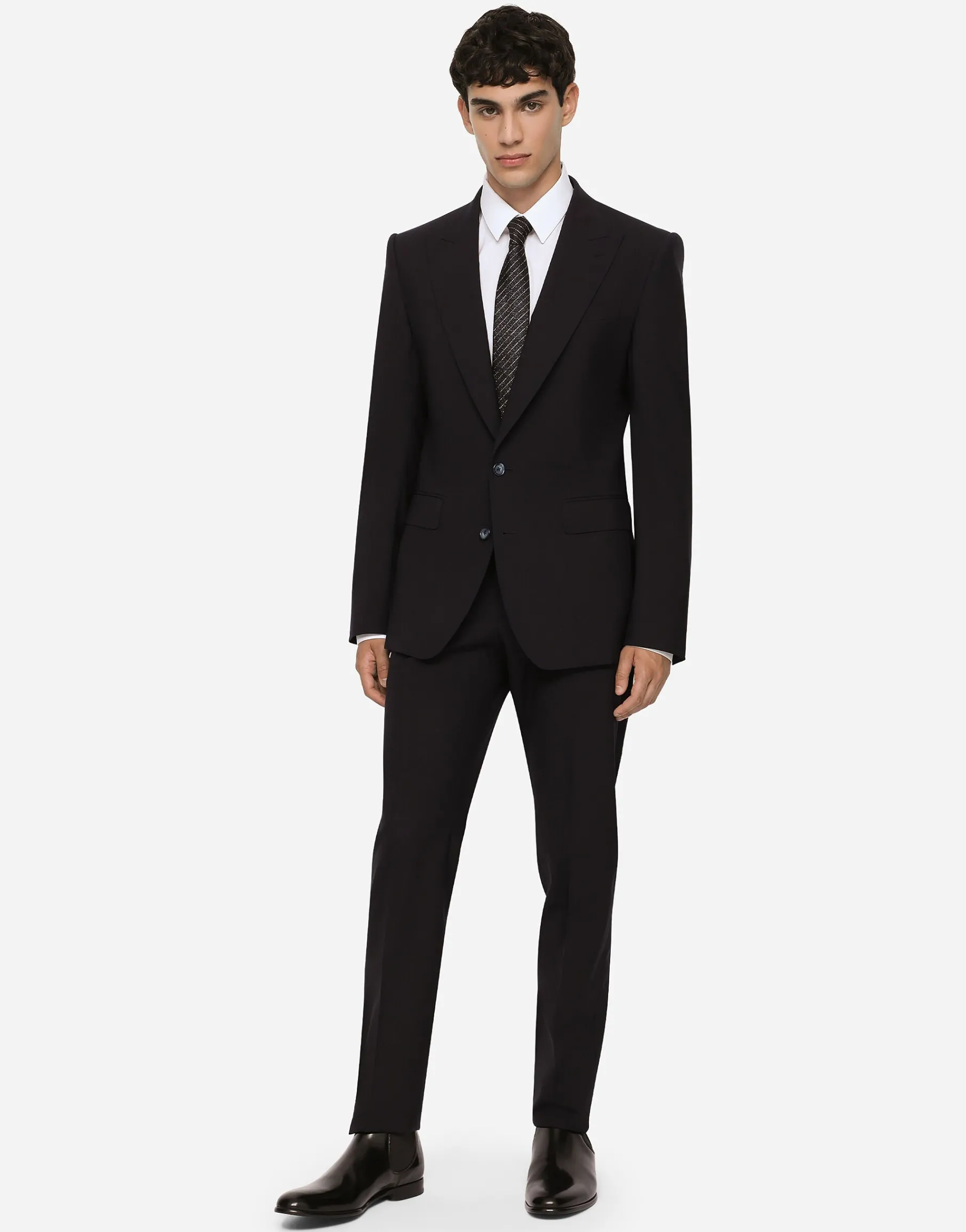 Stretch wool Sicilia-fit suit
