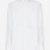 Striped poplin Martini-fit shirt