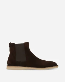 Suede ankle boots