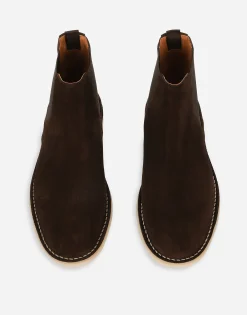 Suede ankle boots